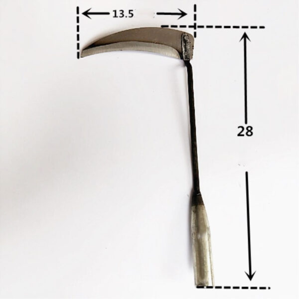 Small Sickle Four-tooth Rake Shovel Hoe Garden Tool Set Garden Farm Tool Sickle - Image 7