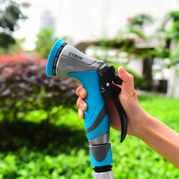 Garden Sprayer Water Spray Bottle Mist Gun Ten Modes Home Tools Accessories Aluminium Alloy Regadera Plant Watering Nozzle - Image 3