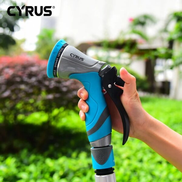 Garden Sprayer Water Spray Bottle Mist Gun Ten Modes Home Tools Accessories Aluminium Alloy Regadera Plant Watering Nozzle - Image 5