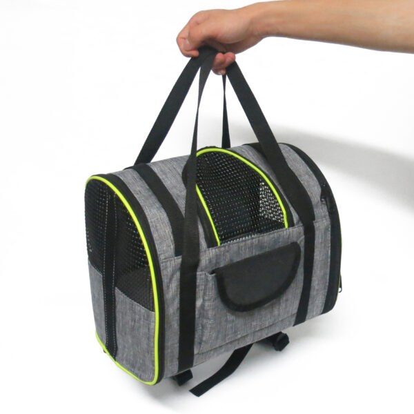 Multi-functional Folding Pet Puppy Dog Cat Car Seat Basket Pet Travel Carrier Bag - Image 9