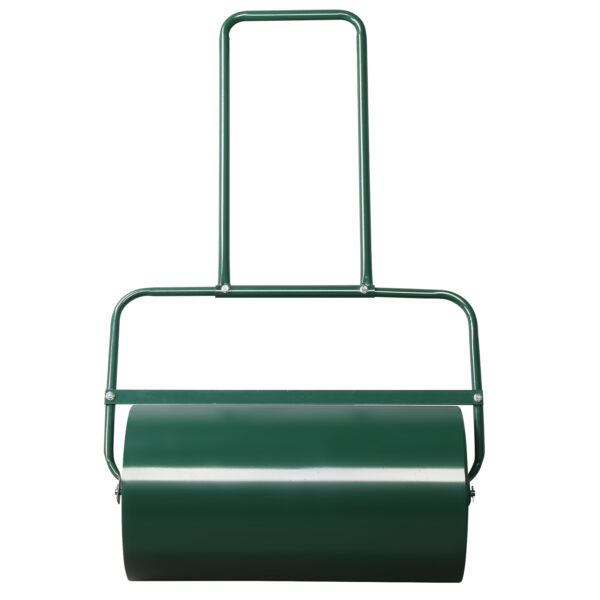24 Inch Green Iron Lawn Roller Cylindrical Garden - Image 7