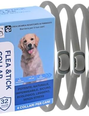 SALLYSS Anti-Parasitic Collar for Dogs – Waterproof, Adjustable