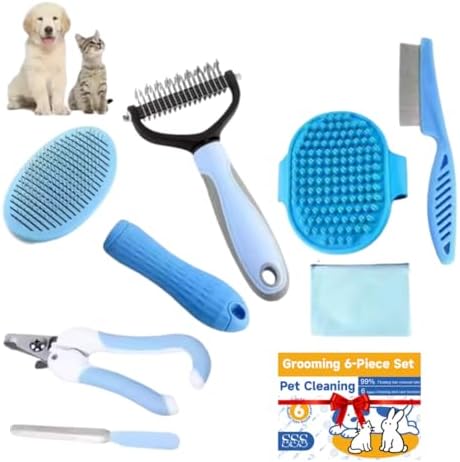 7-in-1 Grooming Kit for Dogs and Cats