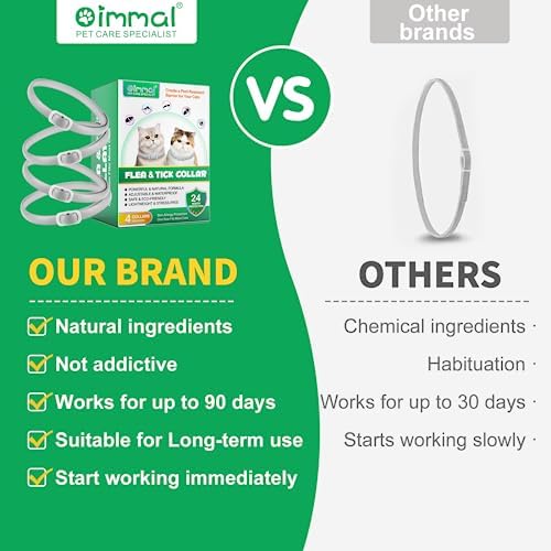 4 x Cat Pesticide Collars - Flea & Tick Repellent - Waterproof - Image 7