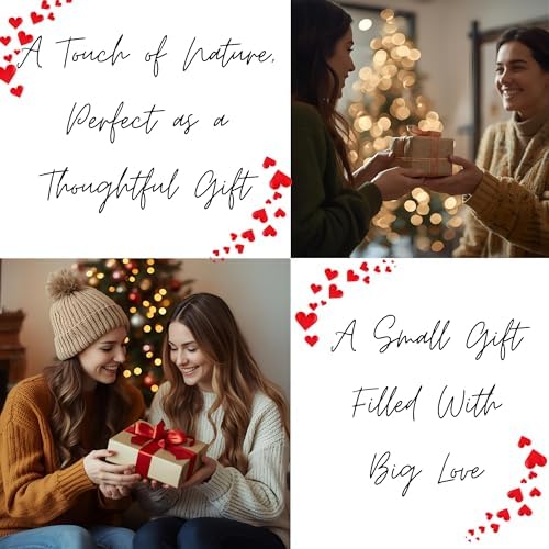 Flower Resin Necklace for Women – Gold Plated Stainless Steel Chain - Image 2