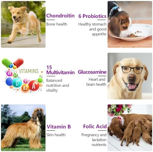 15 in 1 Multivitamin for Dogs - 150 Chewable Snacks with Joint Support, - Image 5